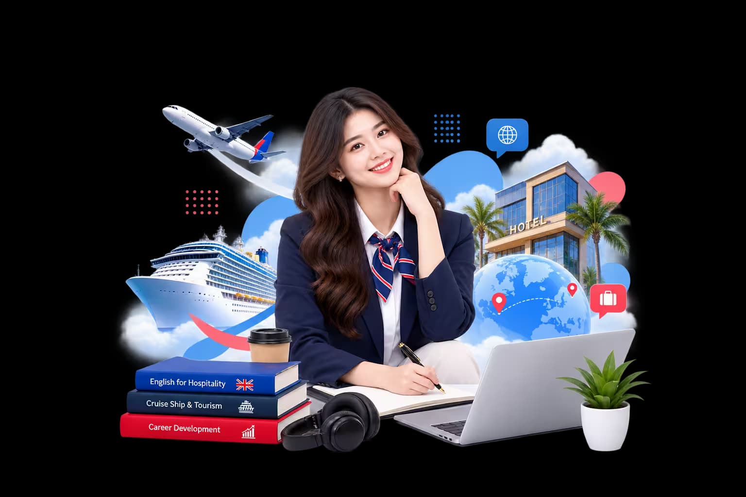 Suasana kelas di E-Work Indonesia